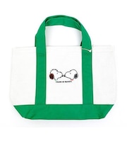 スヌーピー トートバッグ グリーン かばん トート