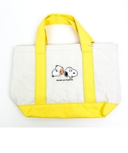 スヌーピー トートバッグ イエロー かばん トート