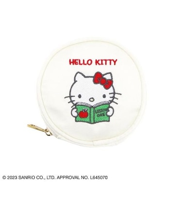 サンリオ ハローキティ アクセサリーポーチ（ホワイト） 小物入れ Sanrio アコモデ