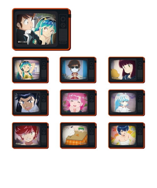 うる星やつら トレーディングTVフレームマグネット 全10種類コンプリートセット 大人買い