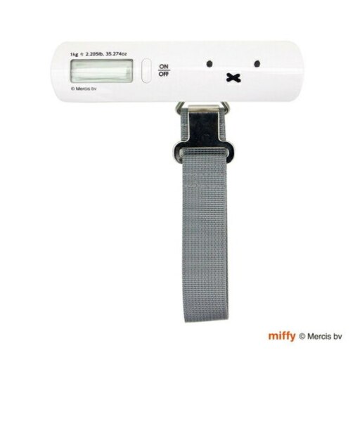 ミッフィー miffy ラゲッジスケール フェイスホワイト トラベルグッズ