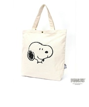 スヌーピー トートバッグ フェイス SNOOPY