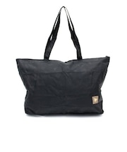 リラックマ 折りたたみトートバッグ ブラック