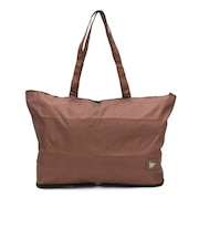 リラックマ 折りたたみトートバッグ ブラウン