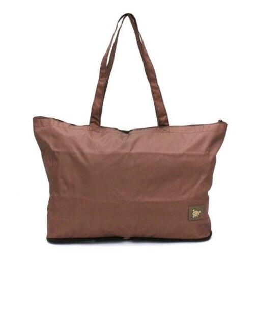 リラックマ 折りたたみトートバッグ ブラウン