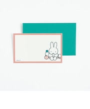ミッフィー miffy ミニカードセット（ピンク） レターセット 文具 日本製