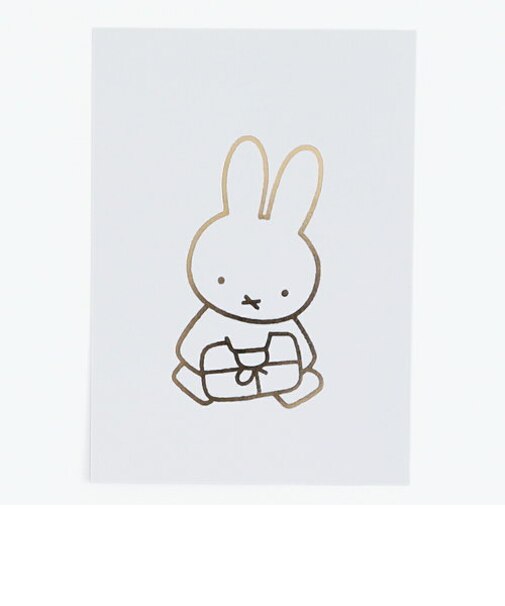 ミッフィー miffy ポストカード（gift） ハガキ 文具 日本製