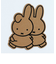 ミッフィー miffy ダイカットポストカード （friend） ハガキ 文具 日本製