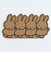 ミッフィー miffy ダイカットポストカード (fun) ハガキ 文具 日本製