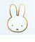 ミッフィー miffy ダイカットポストカード （face/gold） ハガキ 文具 日本製