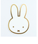 ミッフィー miffy ダイカットポストカード （face/gold） ハガキ 文具 日本製