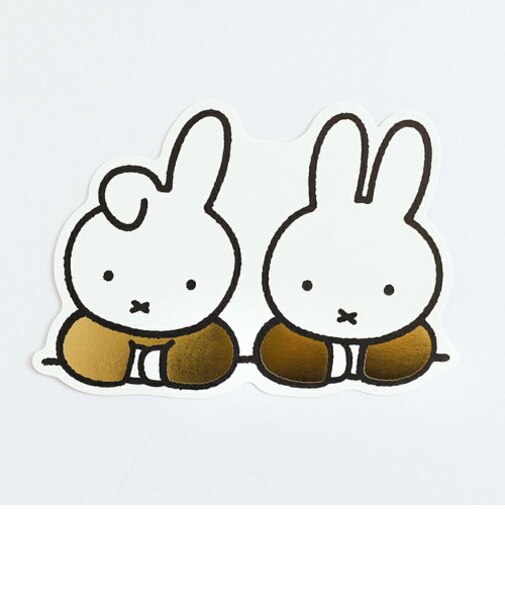 ミッフィー miffy ダイカットポストカード （talking） ハガキ 文具 日本製