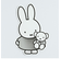 ミッフィー miffy ダイカットポストカード （favorite） ハガキ 文具 日本製