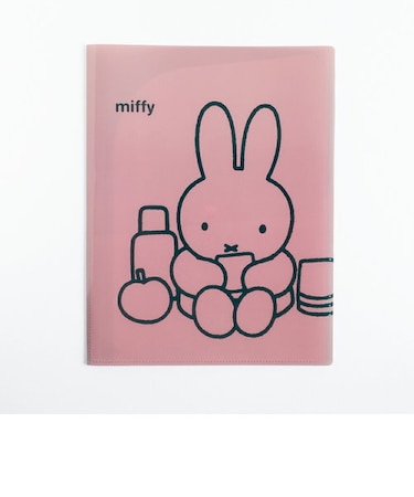 ミッフィー miffy A4クリアブックファイル(pink) 文具