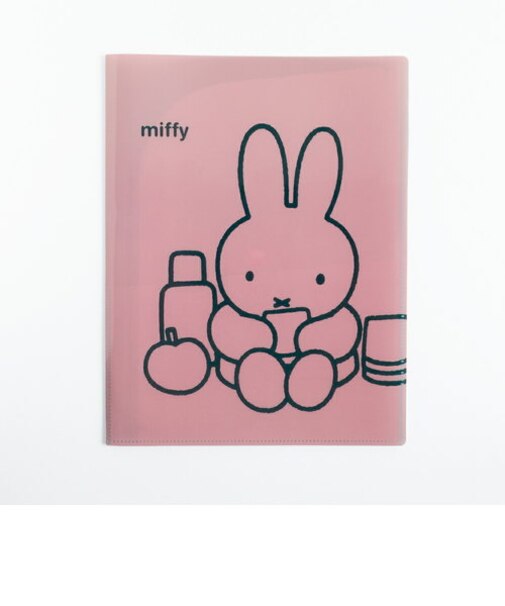 ミッフィー miffy A4クリアブックファイル(pink) 文具