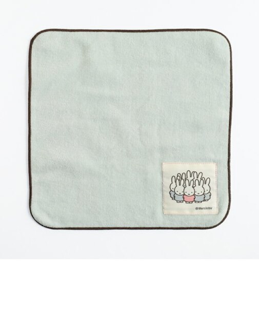 ミッフィー miffy タオルハンカチ（gray） ミニタオル