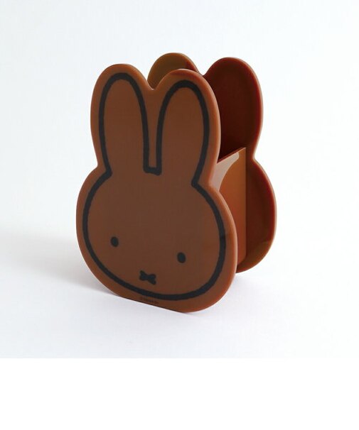 ミッフィー miffy アクリルペンスタンド （brown） 小物入れ 文具