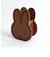 ミッフィー miffy アクリルペンスタンド （brown） 小物入れ 文具