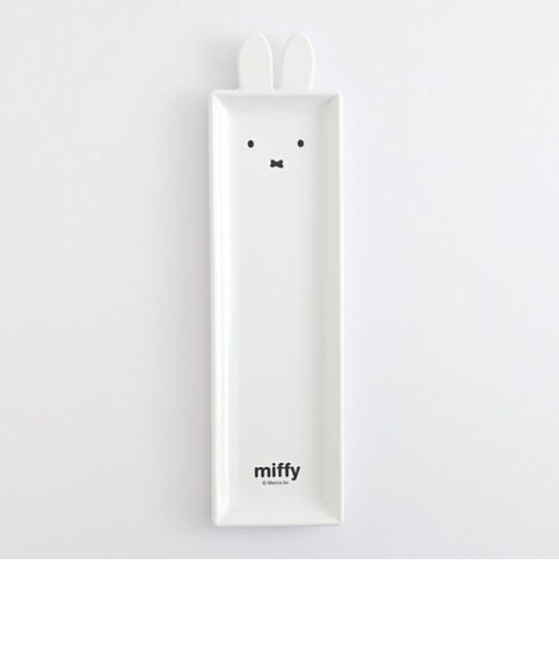 ミッフィー miffy ロングステーショナリートレイ（white） 文具
