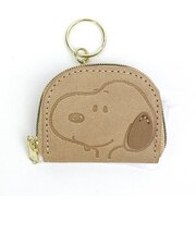 スヌーピー アクセサリーケース ベージュ SNOOPY