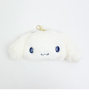 サンリオ フェイスパスケース シナモロール パスケース 定期入れ ICカードケース リール付き