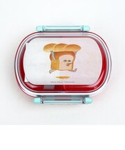 パンどろぼう ふわっとタイトランチボックス ラウンド 入園入学 新学期 お弁当 ランチ キッチン レッド