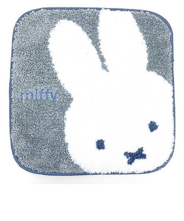 ミッフィー チェアシート スワッテ グレー マット 座布団 リビング ダイニング