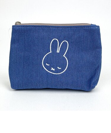 ミッフィー  ティッシュケース付きポーチ ミッドナイトガーデン 小物入れ 化粧品入れ