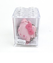 サンリオ ハローキティ ちっちゃいがまぐちキーリング ピンク ミミポチビット 小銭入れ シリコンがま口