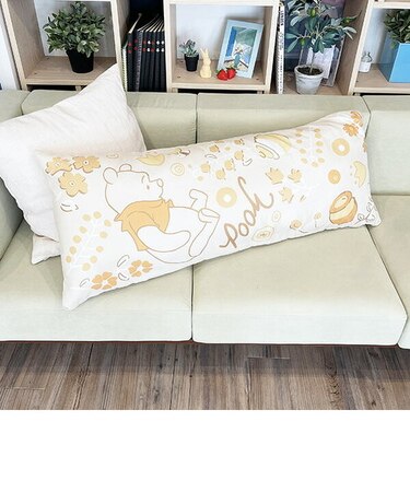 ディズニー くまのプーさん 抱き枕 (ワームオレンジ) クッション Disney