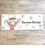 おさるのジョージ キッチンマット (キッチンハット) マルチマット