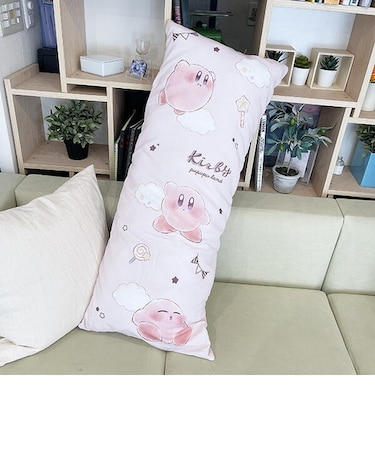 星のカービィ 抱き枕 (カービィコットンキャンディ雲とカービィ) クッション 任天堂