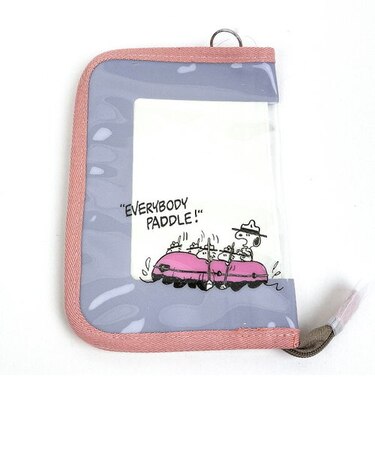 スヌーピー マルチポーチ レッド ビーグルスカウト カード入れ 保険証