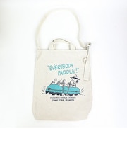 スヌーピー ショルダートート ホワイト ビーグルスカウト バッグ お出かけ 学校