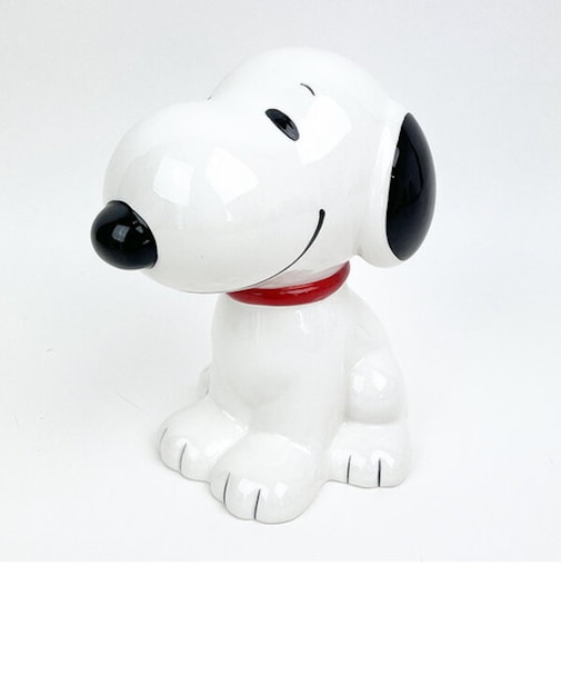 スヌーピー 貯金箱 大 インテリア フィギュア