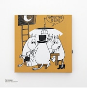 ムーミン LEDキャンバスアート (イエロー) MOOMIN