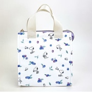 スヌーピー ランチトート ブルーベリー バッグ 保冷 保温