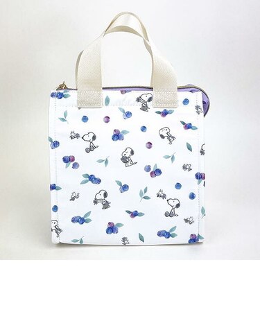 スヌーピー ランチトート ブルーベリー バッグ 保冷 保温