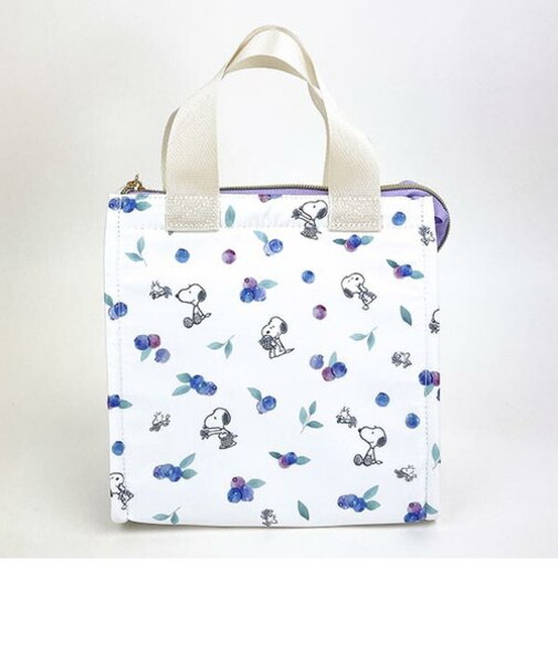 スヌーピー ランチトート ブルーベリー バッグ 保冷 保温