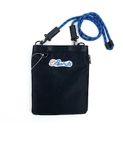 スヌーピー RE-PETサコッシュポーチブラック ロゴ バッグ ポシェット