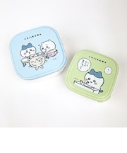 ちいかわ シール容器2Pセット ライトブルー ランチ用品 日本製