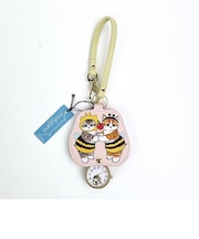 mofusand モフサンド ダイカットキーチェーンウォッチ ハチ 時計 キーチェーン