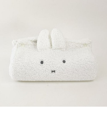 ミッフィー miffy もこもこティッシュカバー (ホワイト) インテリア