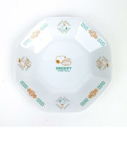 スヌーピー  八角皿 中華柄  お皿 キッチン