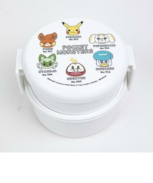 ポケットモンスター 抗菌丸型ランチＢＯＸ2段 ランチ 日本製 ポケモン