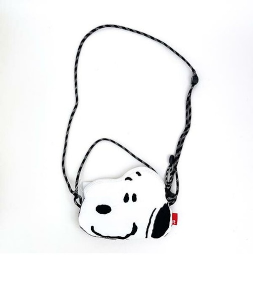 スヌーピー ダイカットショルダー2WAYトートバッグ ホワイト ルート―ト スマホショルダー SNOOPY