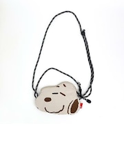 スヌーピー ダイカットショルダー2WAYトートバッグ ベージュ ルート―ト スマホショルダー SNOOPY