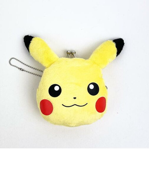 ポケットモンスター ポケモン ピカチュウ ミニがまぐち キーホルダー 小物入れ イエロー