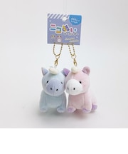 ニコヌイキーホルダー ユニコーン ぬいぐるみ マスコット お揃い ニコイチ