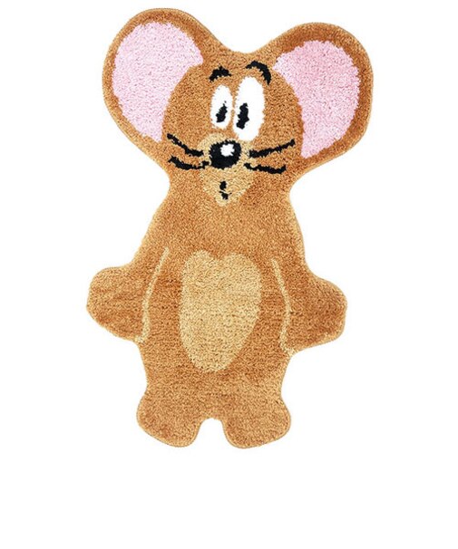 トムとジェリー つぶれたジェリー マット アクセント インテリア ラグ